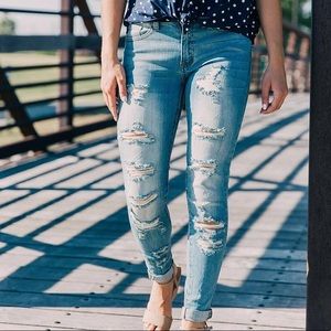 Women’s 26 Kan Kan Mid-Rise Skinny Stretch Jean